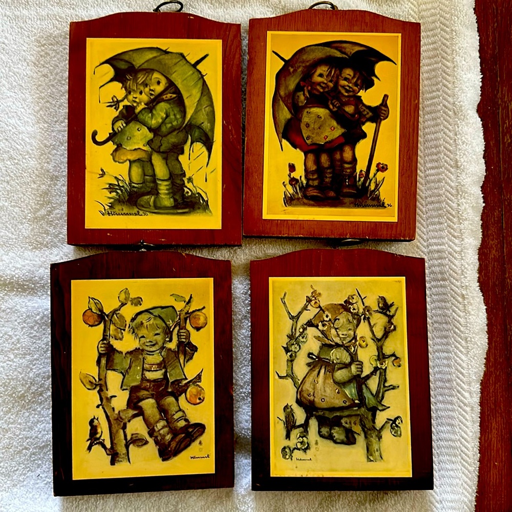 Rare Hummel plaques